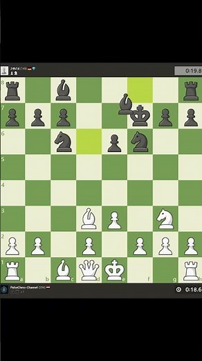 2 Player Chess Bullet 30 Sec - Checkmate in 24 moves #chess