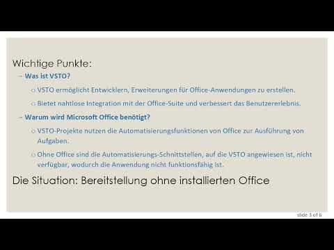 Bereitstellung eines VSTO-Projekts auf einem Server: Alles, was Sie wissen müssen