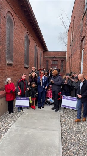 Carmella Mantello on Instagram: "One of our many partnerships which continues to grow Troy Community Land Bank, Brad, Paul and folks crushing it (Brian Sano & Board, Troy Architectural Program TAP John McDonald)!! New handicapped ramp dovetailing our City and CDBG funded sidewalk which was a mess. I can’t say enough about Reverend Burkes who continues working to revitalize our North Central Neighborhood! 🩷💜 Today’s ribbon cutting! (Compliments photo - @michaelmclou ) @troy_commun