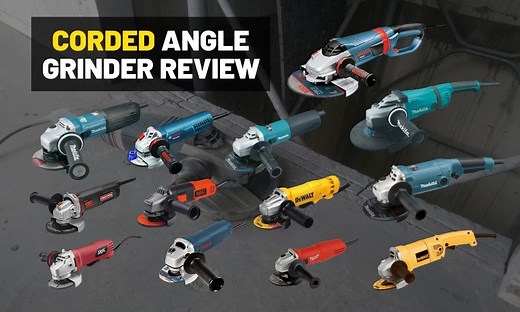 14 Best Corded Angle Grinders (2025): 3 Sizes | Banging Toolbox