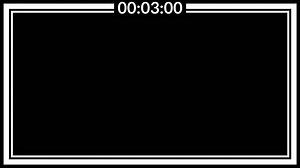 Download 5 seconds countdown timer with a white frame and a countdown timer reading suitable for countdowns, digital presentations, and time related concepts for free