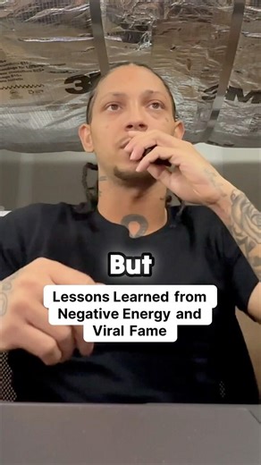 Lessons Learned from Negative Energy and Viral Fame