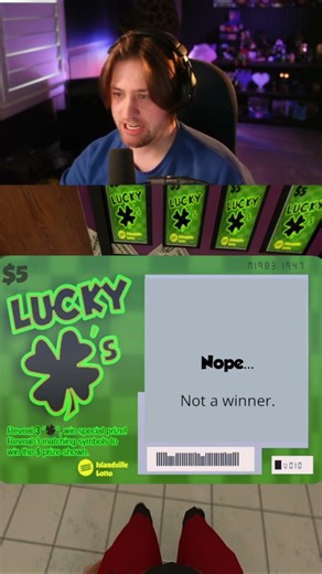 Saved All His Luck For The End..
