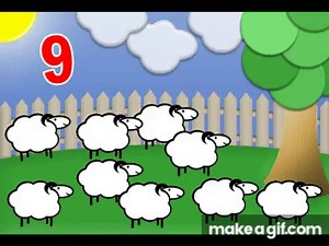 Counting Numbers 1 - 10 on Make a GIF