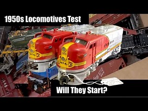 I found these 1950s Locomotives Inside an Antique Store - Will Any Start?