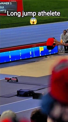 International Long Jump Athlete | Powerful Takeoff