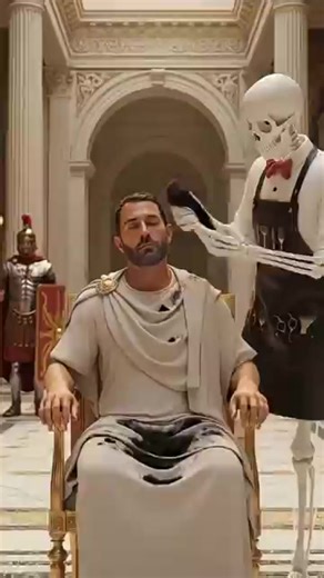 barbero en la antigua roma