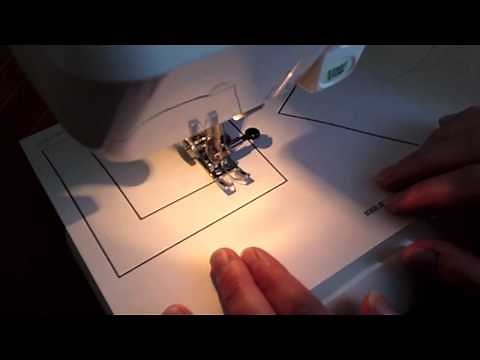 Practice Sewing on Paper - Pivoting - Learn to Sew Series