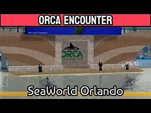 Orca Encounter at Shamu Stadium SeaWorld Orlando 2025