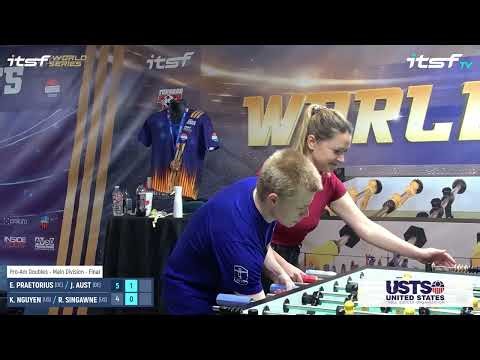 E. Praetorius/J. Aust vs K. Nguyen/R. Singawne - Pro-Am Doubles - Final - ITSF WS Tornado 2025