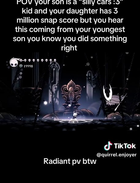 Pure Vessel in Hollow Knight: A Sister's Battle