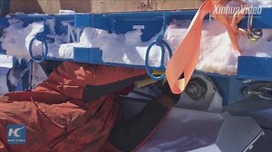 22K views · 444 reactions | Chinese researchers are confronted with formidable blowing snow during a scientific expedition in the Antarctica. | China Xinhua News | Facebook