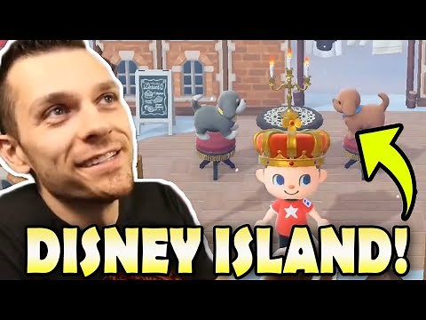 😲 The BEST Disney Island YOU'LL EVER SEE in Animal Crossing New Horizons!