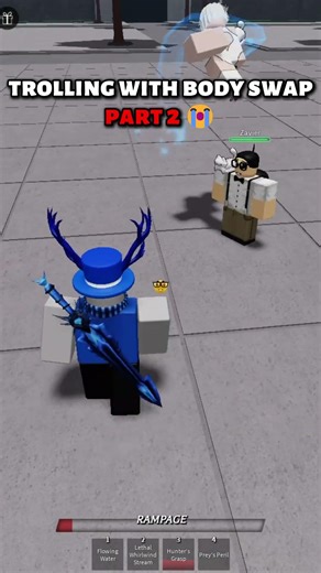 Trolling with body swap Part 2😭