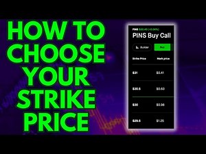 WHAT STRIKE PRICE TO CHOOSE WHEN BUYING CALLS & PUTS | OPTIONS TRADING