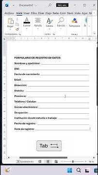 Learn how to design lines for your forms in Ms. Word, #word #tutorial