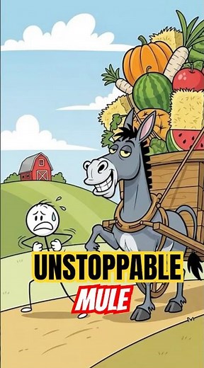 The Ultimate Work Hybrid #Mule #FarmAnimals #AnimalFacts