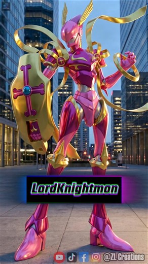 LordKnightmon Evolution Line #Digimon #DigimonAI #Digivolution