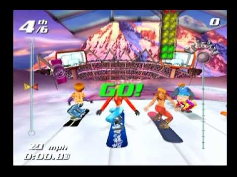 SSX Tricky ... (PS2) Gameplay