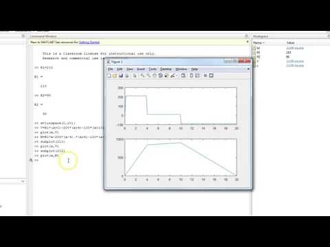 Calculating Shear and Moment Diagrams in Matlab from Singularity Functions