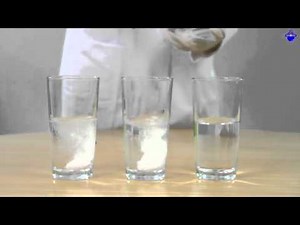 تجربة أثر الحرارة على سرعة التفاعل