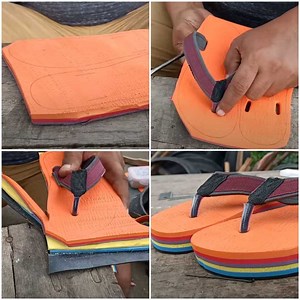 56K views · 238 reactions | Rainbow flip-flops you're going to love! | MetDaan Fashion | Facebook