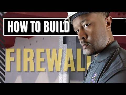 How To Build A Fire Rated Wall (Firewall)