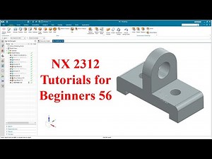 Siemens NX tutorials for beginners|NX 2312|tutorial-56