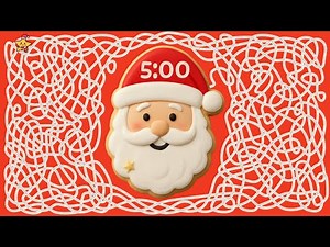 5 Minute Timer Bomb CHRISTMAS SANTA CLAUS COOKIE