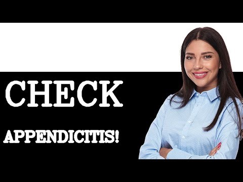 How To Check For Appendicitis At Home (2025)