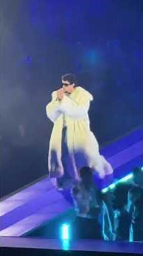 POV Bad Bunny performs at the iHeart Radio Awards