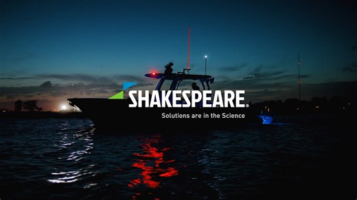 Enhance your boat's style and performance with the CommLight™ VHF Lighted Antenna - Pulsates to your music, adjusts to any color and you can control with the APP. | Salt Water Sportsman