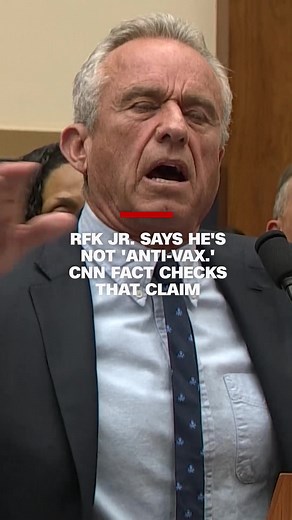 CNN's Daniel Dale fact-checks Robert F. Kennedy Jr.'s long history of anti-vaccination claims, including testifying to Congress under oath that he is not anti-vaccination. #vaccines #factcheck #robertfkennedy #rfkjr