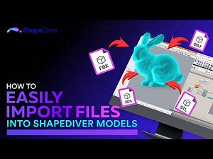 How to easily import files into ShapeDiver models!