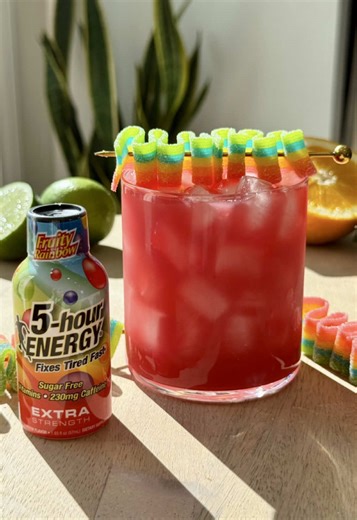 Delicious Fruity Rainbow Punch Recipe