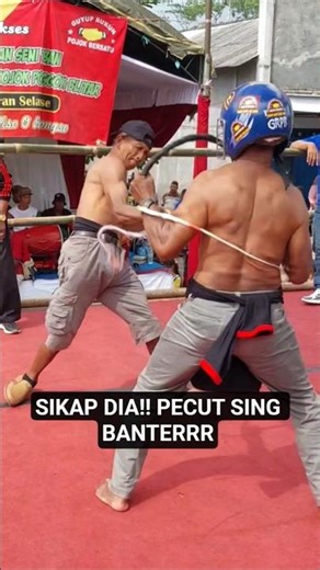 SIKAT DIA‼️ PECUT SING BANTERRR #tiban #senitiban #indonesia #youtubeshorts