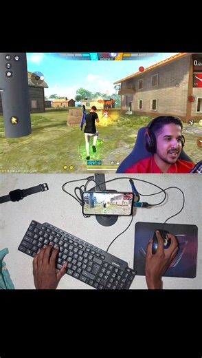 Free fire keyborad mouse gameplay | gaming shorts | #shorts