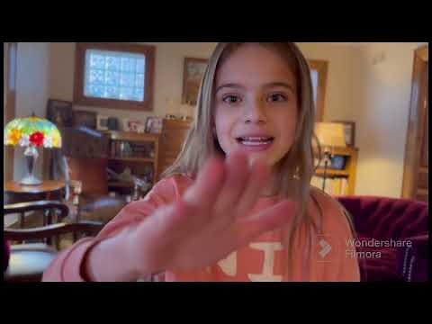 Sky shows us how to do stretches to get your splits