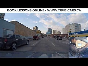 Winnipeg Manitoba Downtown Driving Lesson
