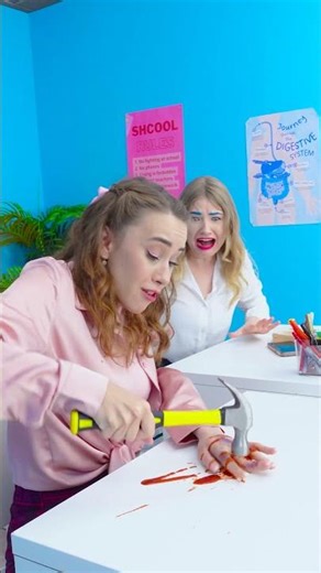 Savage Fake Hand Prank on Classmate! 😂🤣