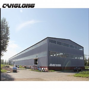 [Hot Item] Steel Structure Modular Prefabricated Factory Building Industrial Wrokshop Shed Design by Canglong