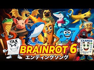Smirkzy - Brainrot Anime Ending Song Pt. 6 (Official Music Video) feat. NEW Brainrot Characters