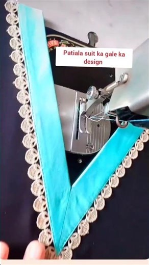 Patiala suit ka gale ka design Patiala suit ka neck design #viralvideo #unique #cute #tending