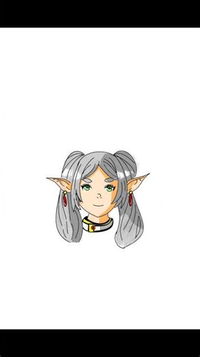 Drawing Frieren - Samsung S10 Lite Tablet - Penup - Lulu