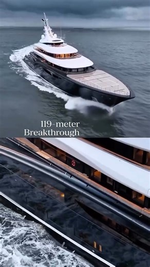 🚨 Breaking News in the Superyacht World! Feadship’s 119m “Breakthrough” (Project 821) has just changed hands, with a last reported asking price of €645,000,000 💶 — making it the largest superyacht sale in history 💰⚓️ Launched in 2025, Breakthrough isn’t just a yacht — it’s a milestone. The world’s first hydrogen-powered superyacht, designed by RWD, capable of generating clean energy from liquid hydrogen cooled to –231°C 🌱. A true “net zero” vessel. Originally built for Bill Gates, Breakthrou