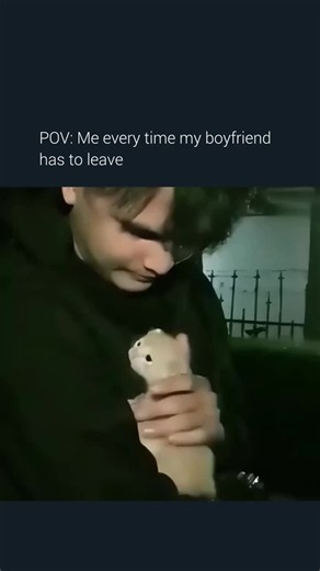 ♡i never want him to going 😢♡ #boyfriends #mylove #forever #cutie | kitten won't let go of shirt