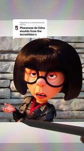 Glowup Edna Mode ✨ #art #glowup #disney #transformation | Creamimy Artist