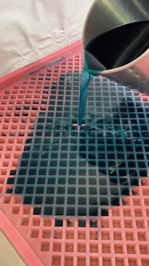 I have blue for you today 🥰 #fyp #duet #tiktok #viral #satisfyingvideo trending #oddlysatisfying #asmr #fun #howto #pranks #slime #minecraft