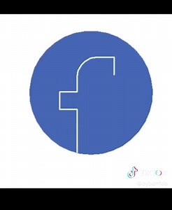 Facebook logo using python