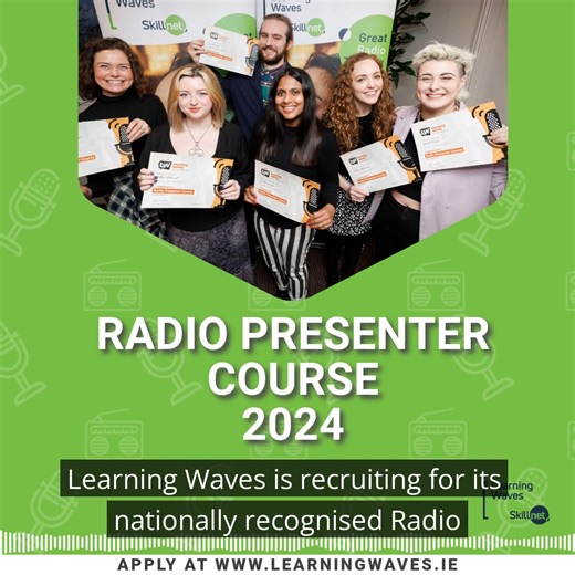2.6K views |  RADIO PRESENTER COURSE 2024 – APPLICATIONS NOW OPEN...